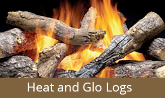 Heat and Glo Logs Button